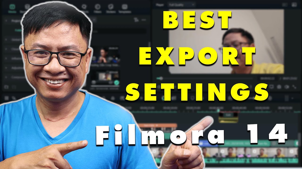 Filmora 14 Best Export Settings Tutorial For Beginners