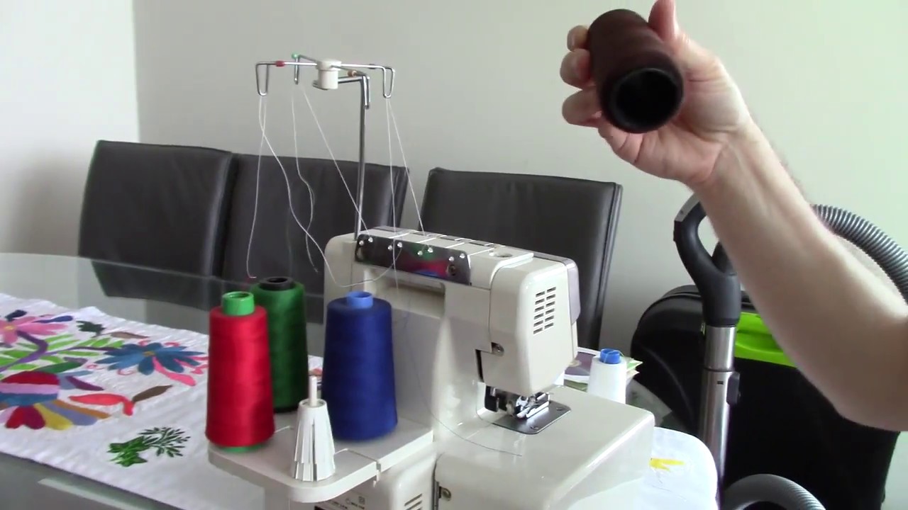 Janome 634D threading techniques