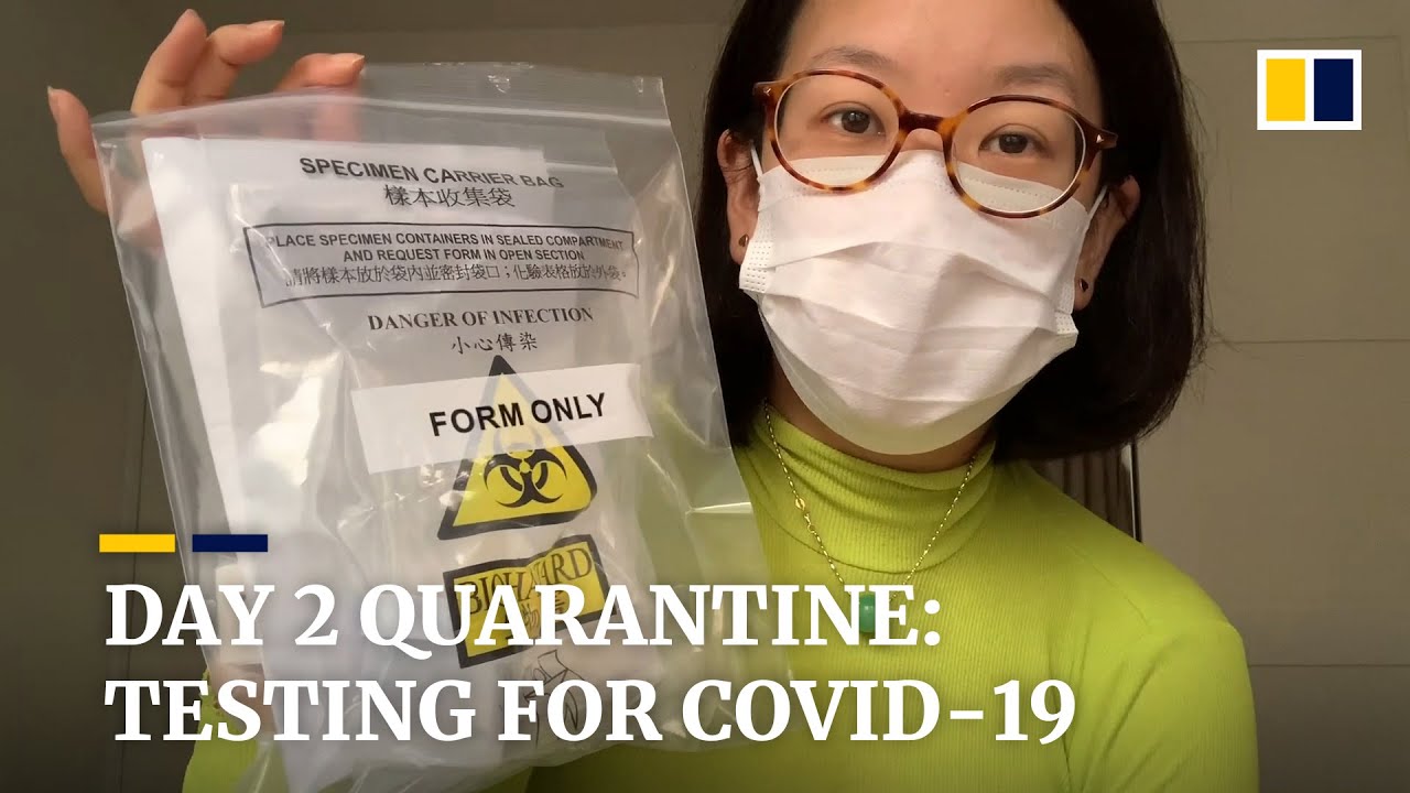 Day two of my mandatory 14-day quarantine in Hong Kong: I get tested for Covid-19