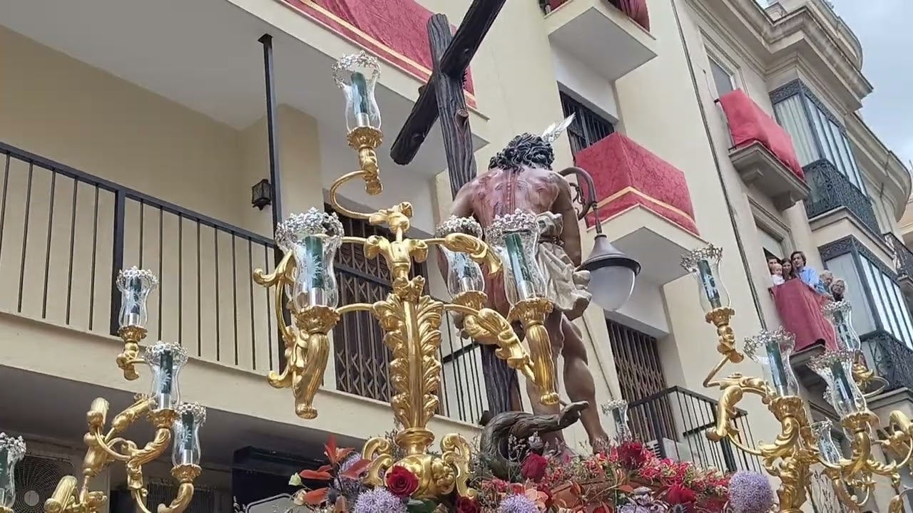 Cristo del varón de dolores por cuesta del Rosario 2025 semana santa Sevilla 