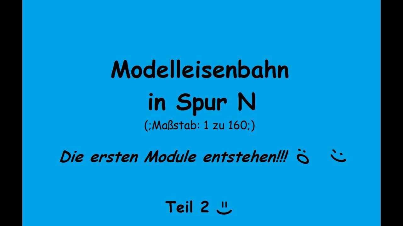 Die ersten Module entstehen Teil 2