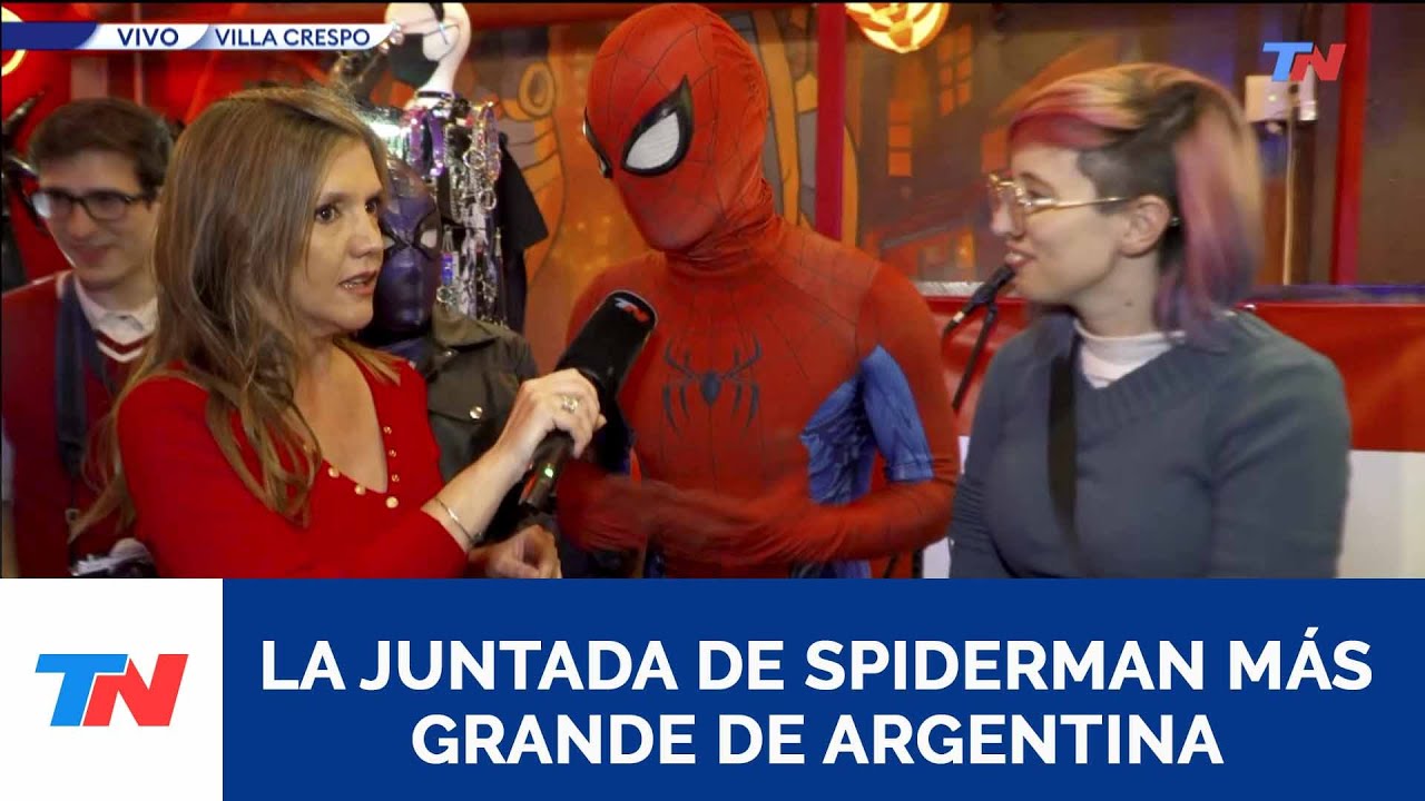 Día nacional de Spiderman | Lo celebramos en Villa Crespo