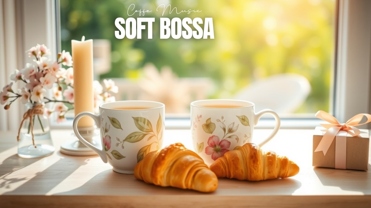 Happy Spring Coffee Jazz Playlist ☕ Piano Jazz & Smooth Bossa Nova for Joyful Mood