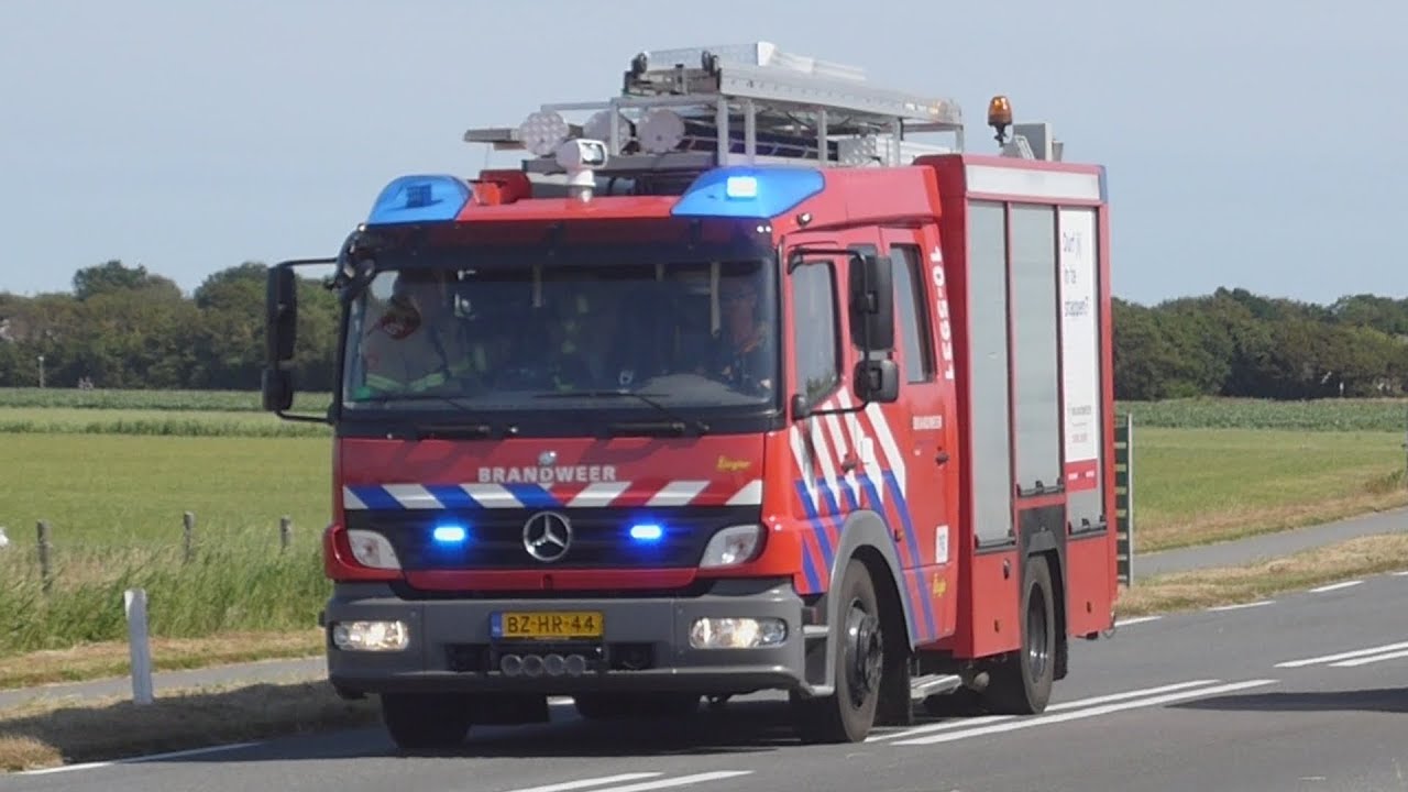 Prio 1 TS 10-5931 10GG08 Autom. Brand Boodtlaan De Koog ( Brandweer Texel )