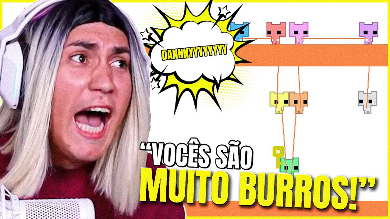 O JOGO QUE DESTR&Oacute;I AMIZADES (ft. @dannygamerofc e @MarcellaFF)  | Nytrix - Pico Park