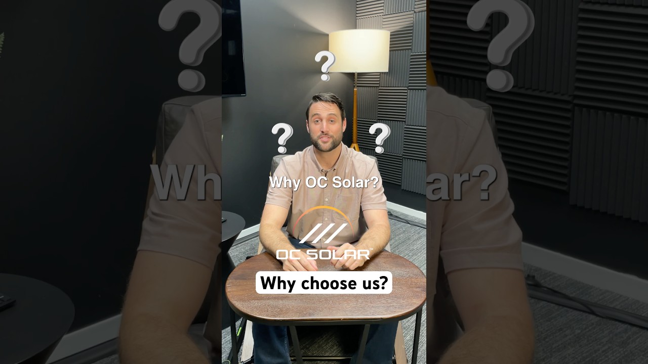 Here&rsquo;s why customers choose OC Solar! #solarcompany #solarpanels #orangecountysolar #solar