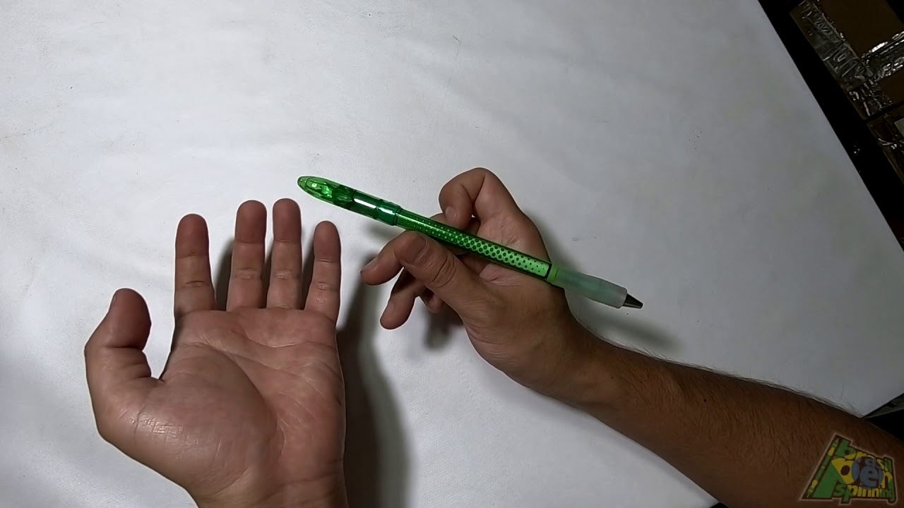 As Primeiras Manobras Reversas - Manobras TA Reverse e Finger Pass Reverse - [Pen Spinning Aula 12]