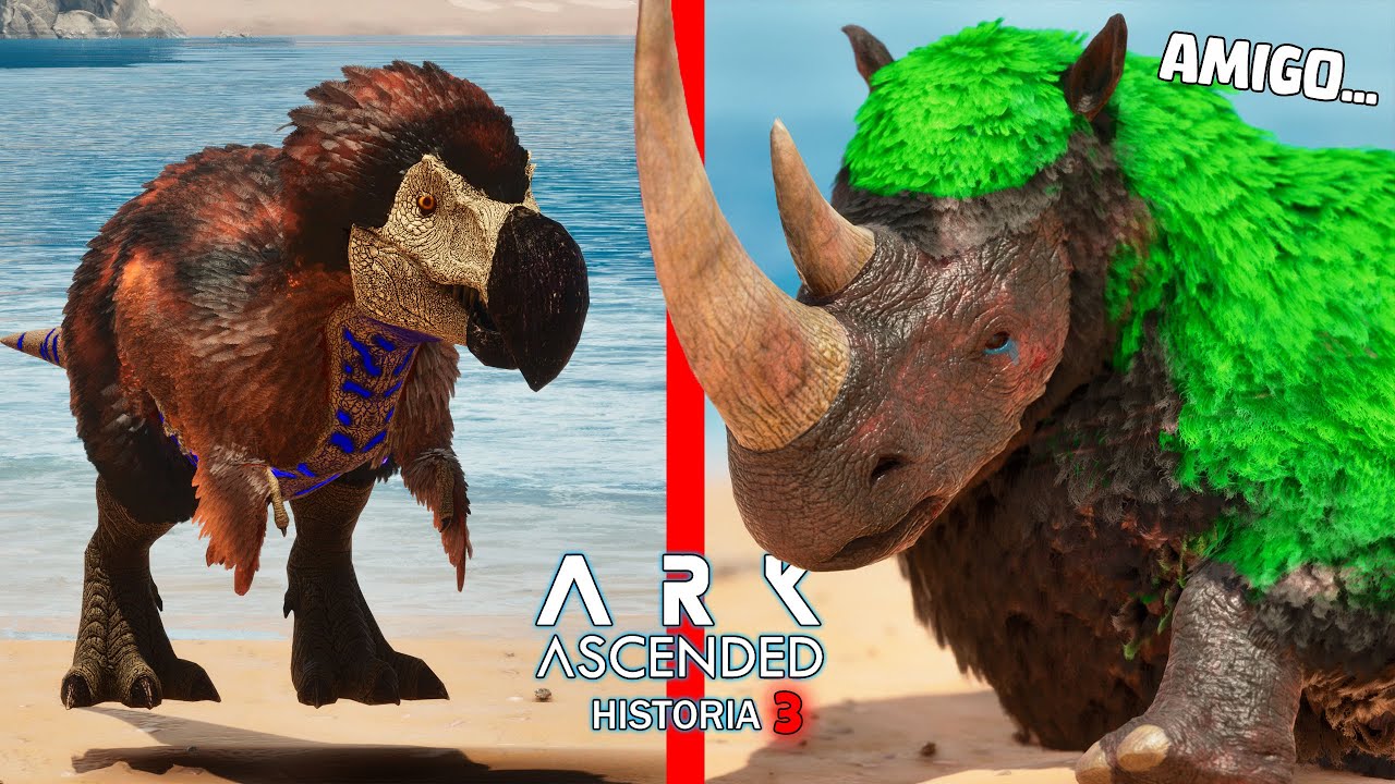 TRAMPA A MOLRY, RESUCITO a PREDATOR DINOSAURIO DODOREX y Spiny el espinosaurio ARK Ascended Historia