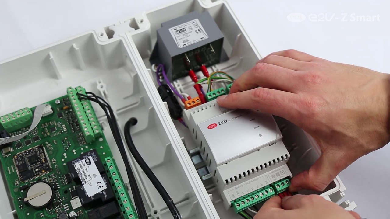 E2V-Z Connections to EVD Driver (German)