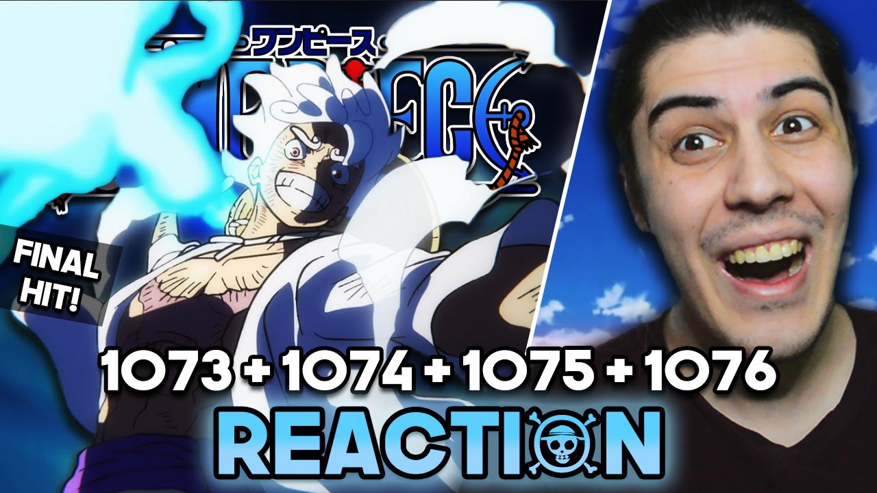 LUFFY FINISHES KAIDO! - One Piece | Episodes 1073 - 1076 Reaction