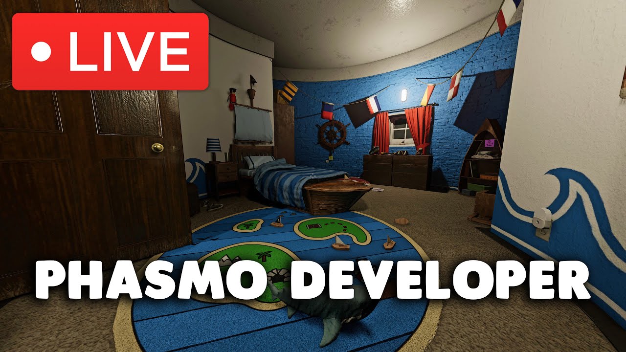 Playing the NEW Phasmophobia Update w/ the Phasmo DEV...