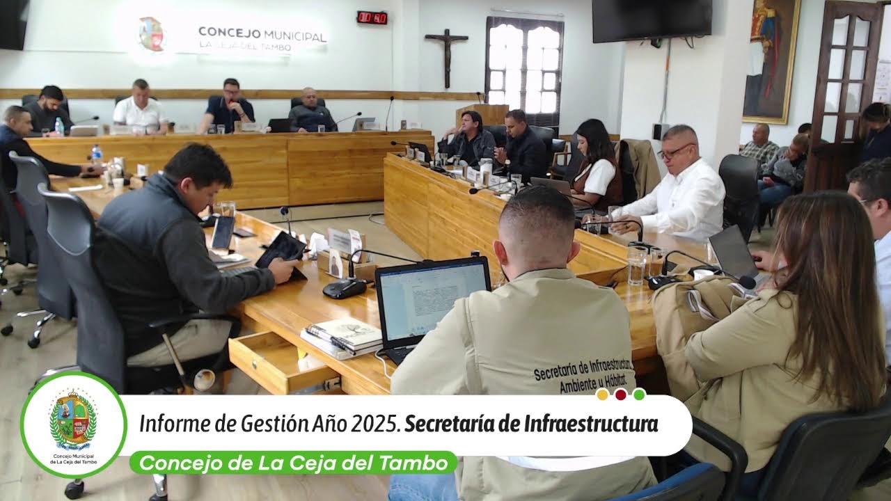 Informe de Gestión año 2025. Sec. de Infraestructura