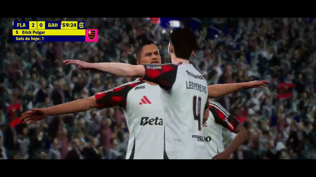 Flamengo 4 a 0 Bahia 1°rodada brasileirão|2026