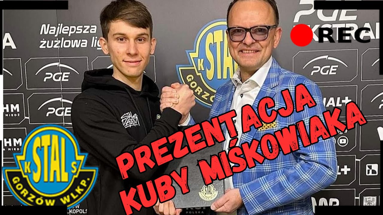 KUBA MIŚKOWIAK W STALI GORZÓW - PREZENTACJA ZAWODNIKA ORAZ PIERWSZY WYWIAD