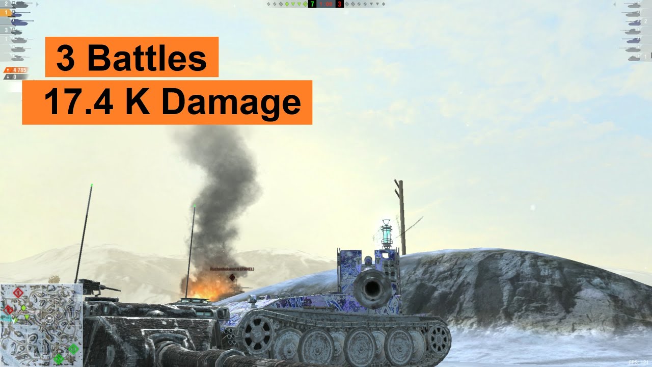 Grille 15  ||  WoT Blitz  ||  3 battles,  17.4k  damage  #grille15  #wotblitz