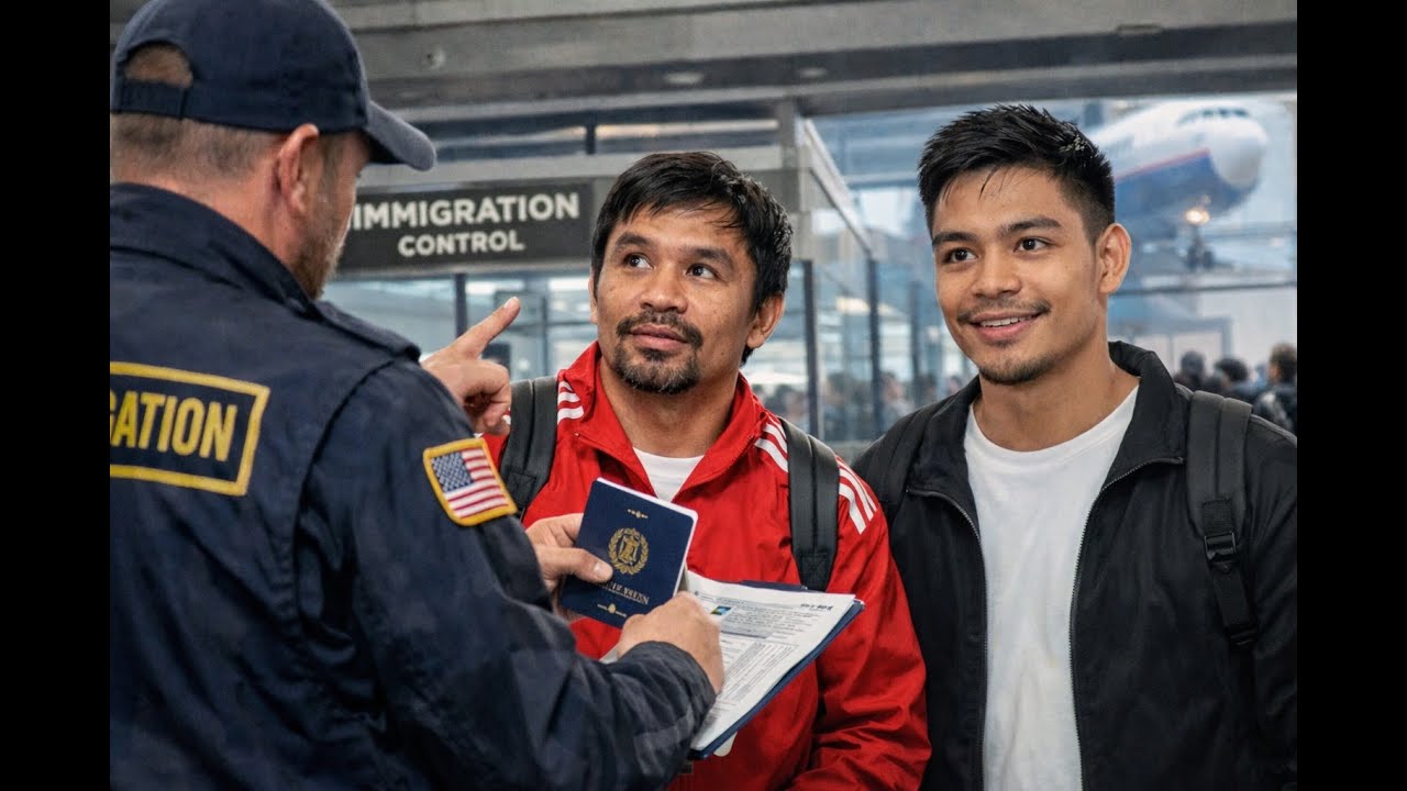 Nadisrespetuhan sina Manny Pacquiao at Eman Bacosa sa Immigration—Ang Sumunod ay Nagulat Lahat