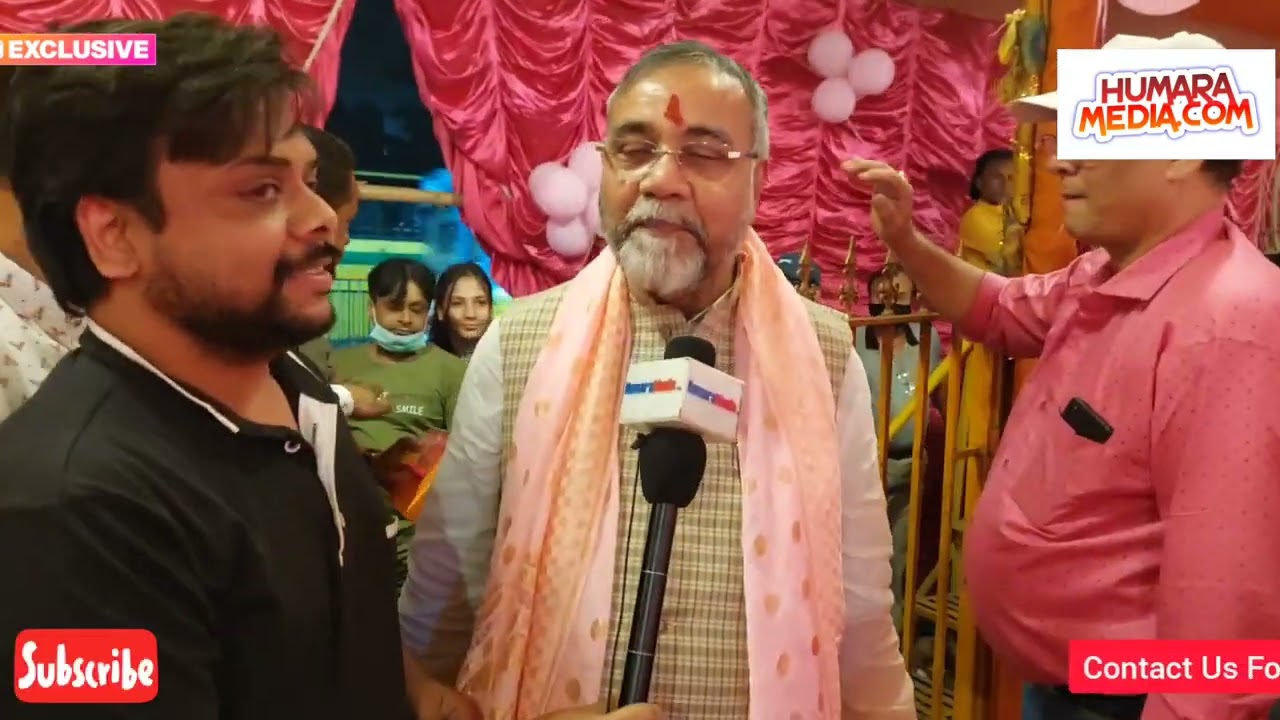 Baranagar MLA Tapas Rai Ne ShyamMandir Dunlop ka Darshan kiya Aur Humara Media se ki Charcha on Holi