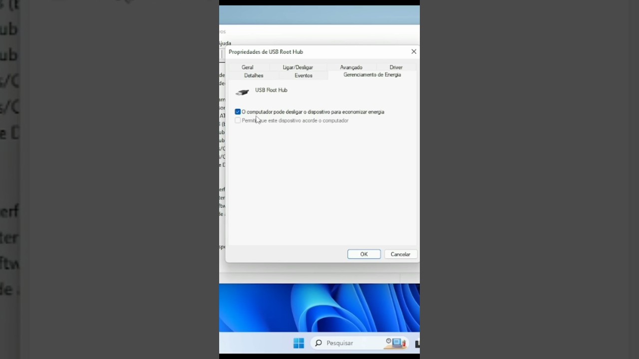 USB desconectando sozinho no pc (Resolvido)