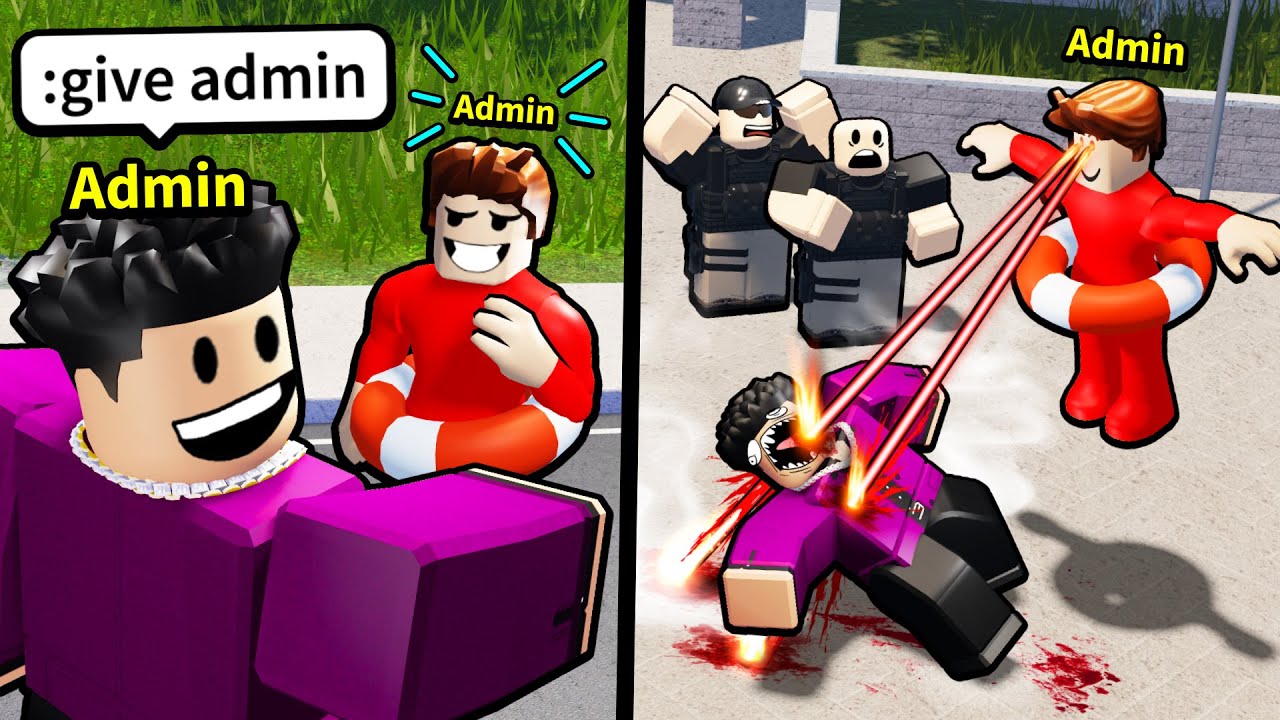 They gave me Roblox admin, so I take over