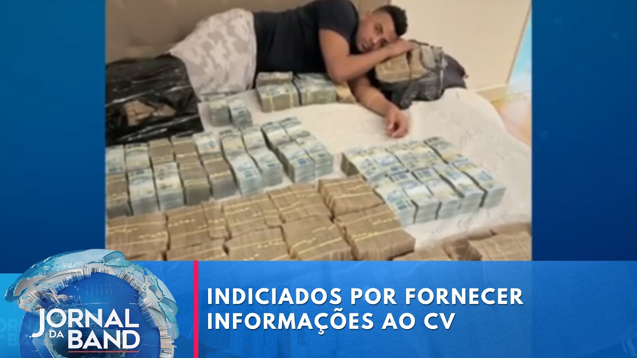 PF indicia acusados de vazar informações para o Comando Vermelho  | Jornal da Band