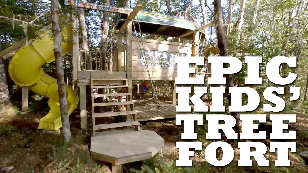 Epic Kids' Tree Fort