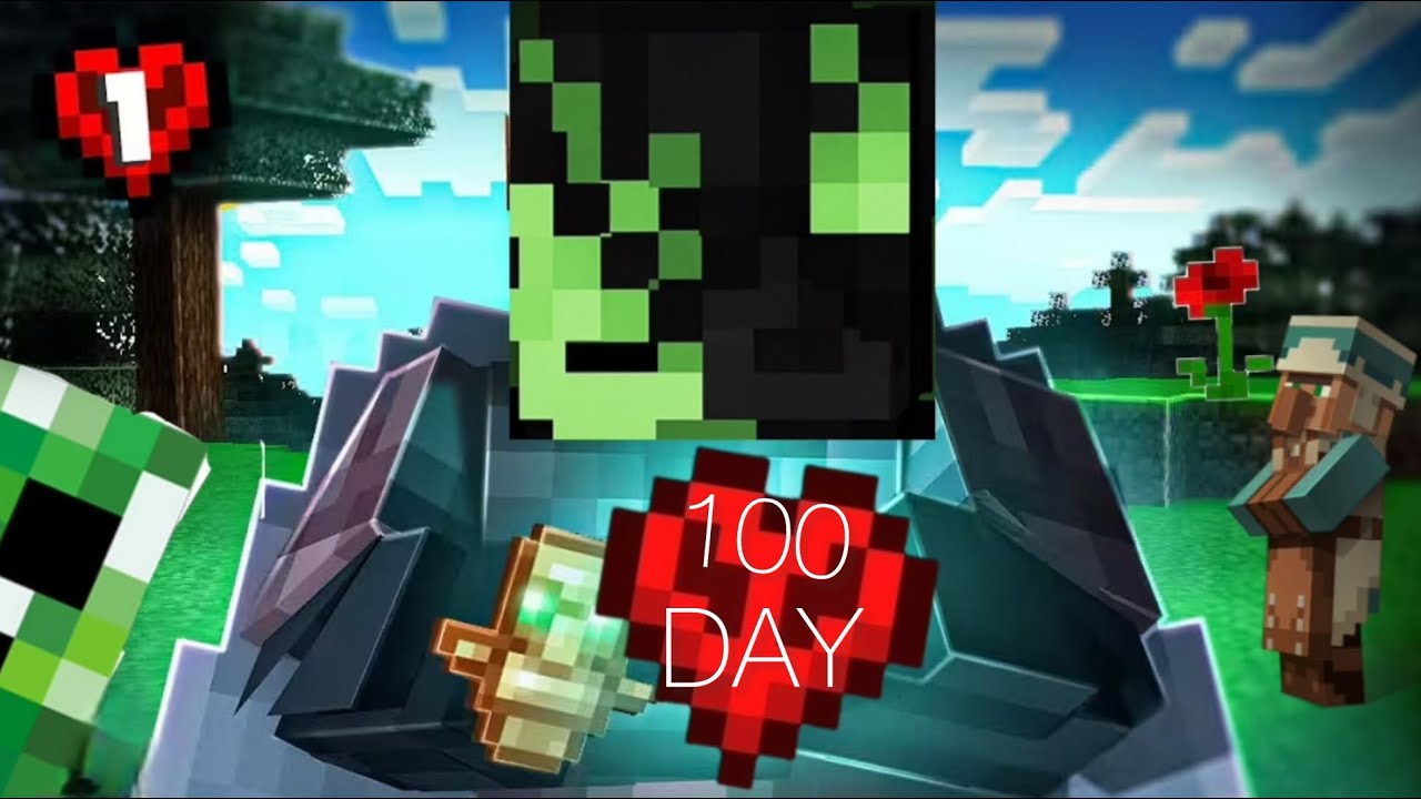  هل أقدر أختم ماين كرافت هاردكور بقلب واحد وبدون دروع؟ Minecraft