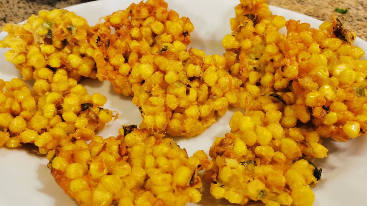 Bakwan Jagung Kriuk ala resto Manado Sarang Oci, Tepung dikiiit & Tanpa Telur tapi tidak ambyar