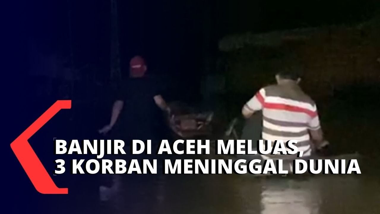 Aceh Timur, Aceh Utara, dan Aceh Tamiang Terendam Banjir! 52.000 Warga Terdampak