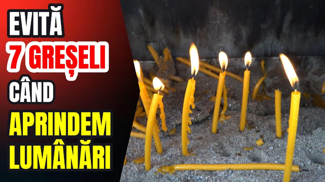Evită 7 greșeli care costă când aprindem lumânări — ce NU ți a spus nimeni despre rânduială