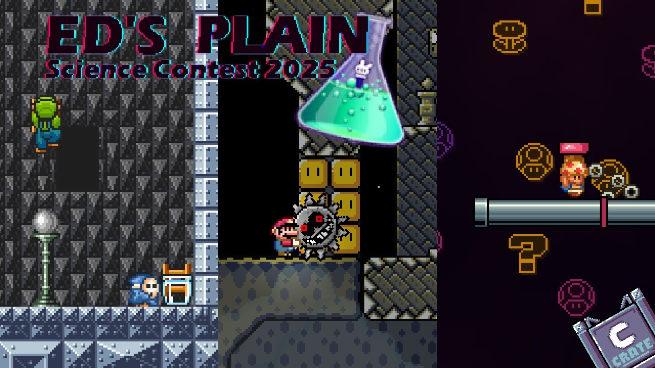 SMBX: Ed's Plain (Science Contest 2025) - C Crate Levels