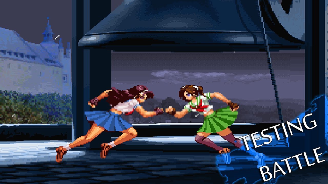 [Testing Battle] Athena Asamiya VS Asuka