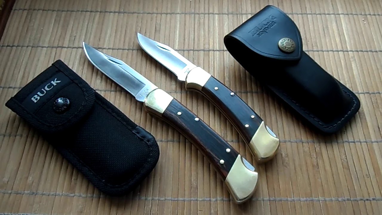 Обзор сравнение ножей BUCK 110 и BUCK 112