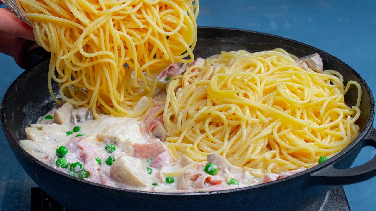 Legkrémesebb spagetti recept,amely mindig megment ha időhiányban szenvedsz! | Cookrate- Magyarország