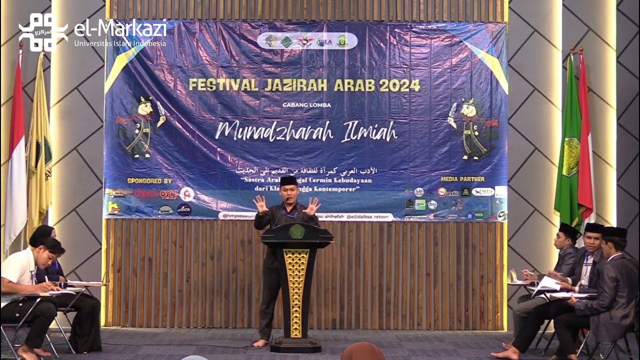 Juara 1 Debat Ilmiah Bahasa Arab tingkat Nasional (Ali Muthahari)