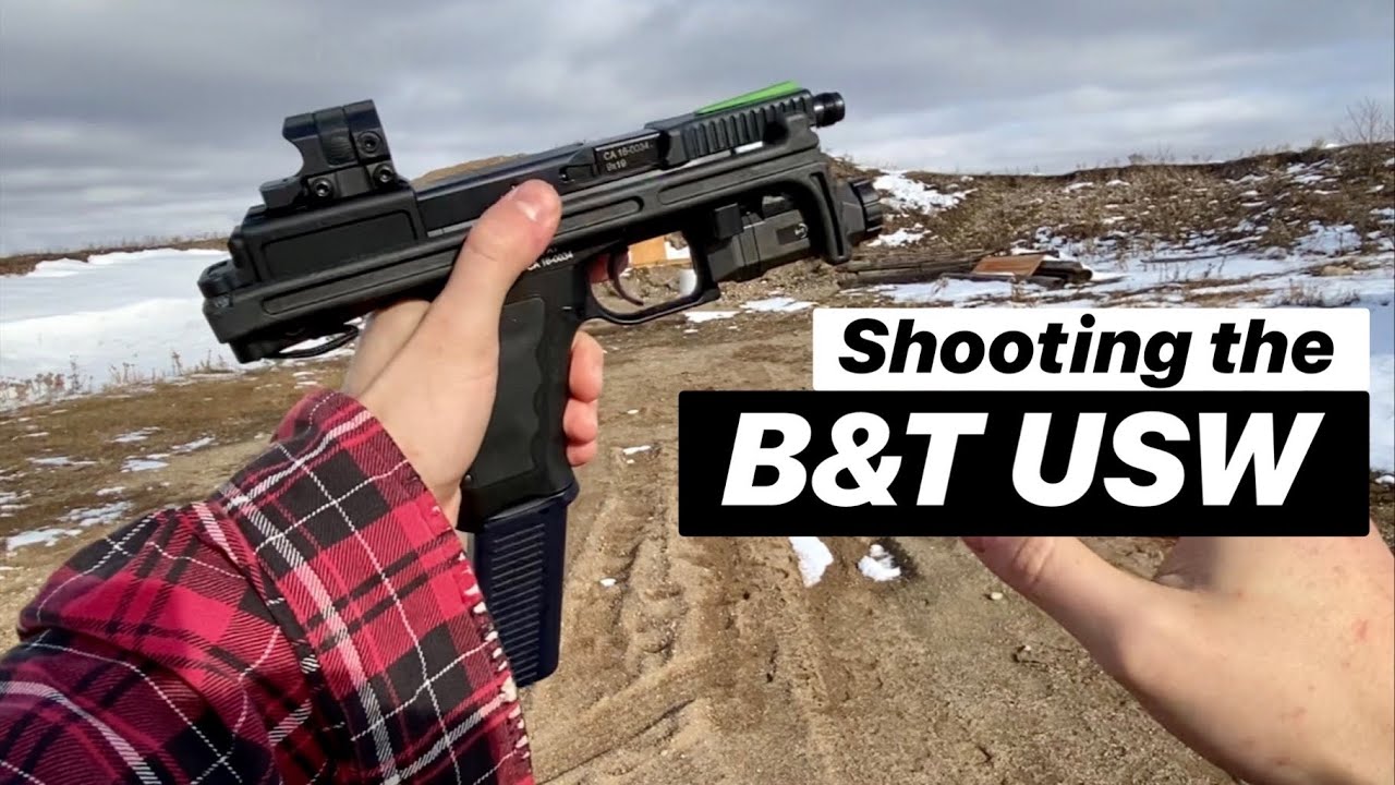 СТРЕЛЬБА ИЗ ОДНОГО ИЗ САМЫХ УНИВЕРСАЛЬНЫХ ПИСТОЛЕТОВ - B&T USW A1