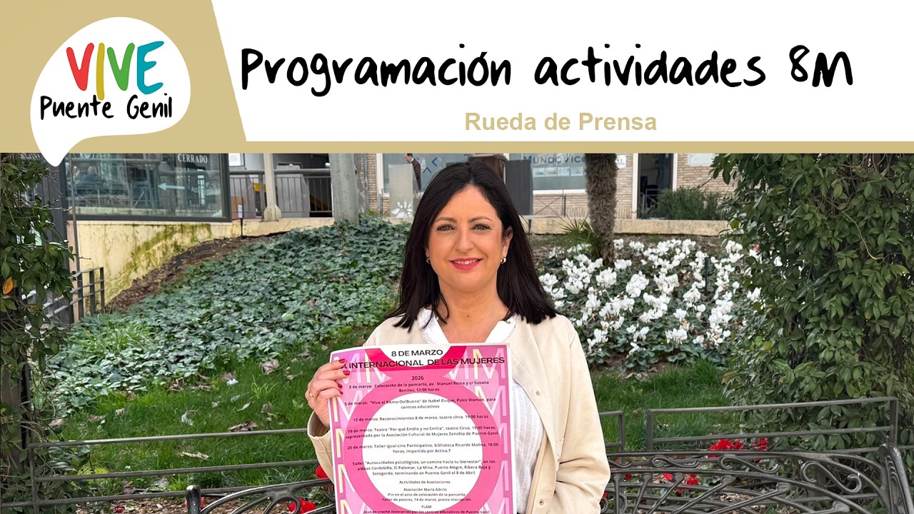 Programación actividades 8M