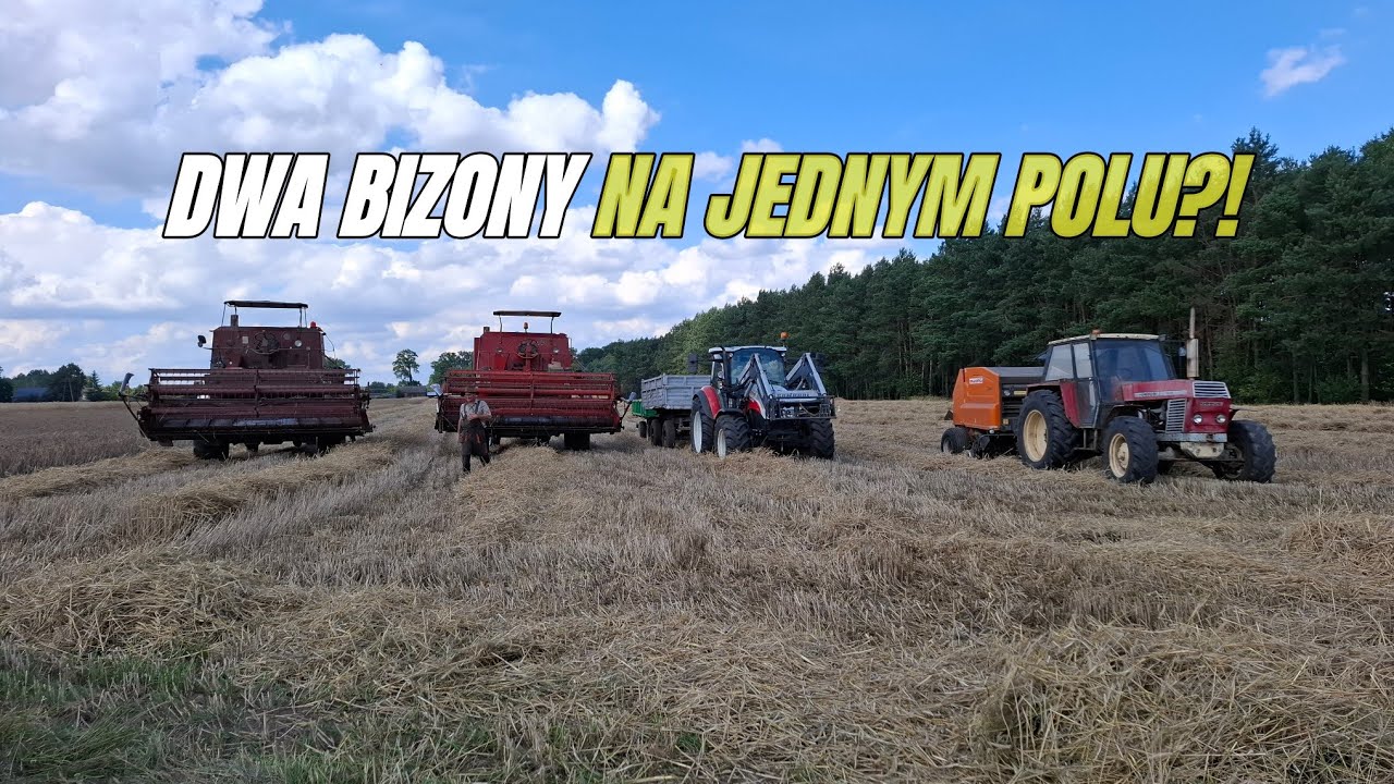 [4k]🇵🇱Dwa Bizony Na Jednym Polu?!☆Piotrek W Akcji?!☆Żniwa 2025 |Gr Kłodzińscy