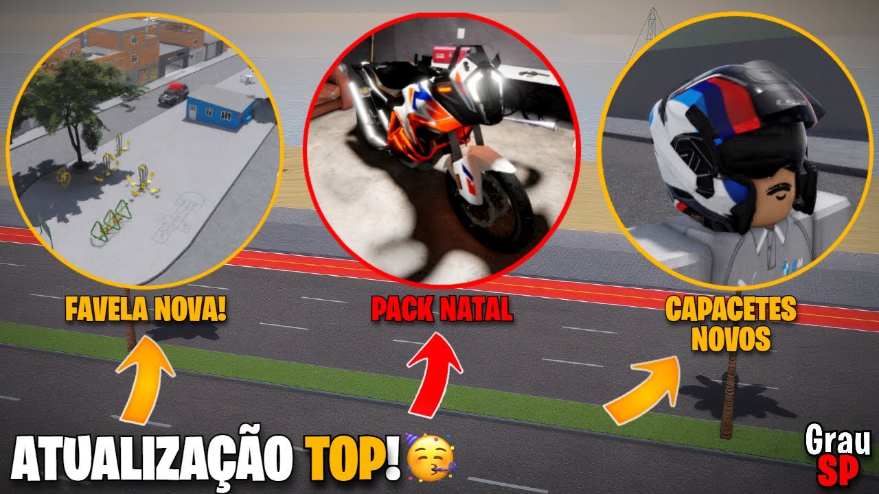 NOVA ATUALIZAÇÃO COM FAVELA NOVA E O PACK NATAL NO GRAU SP!