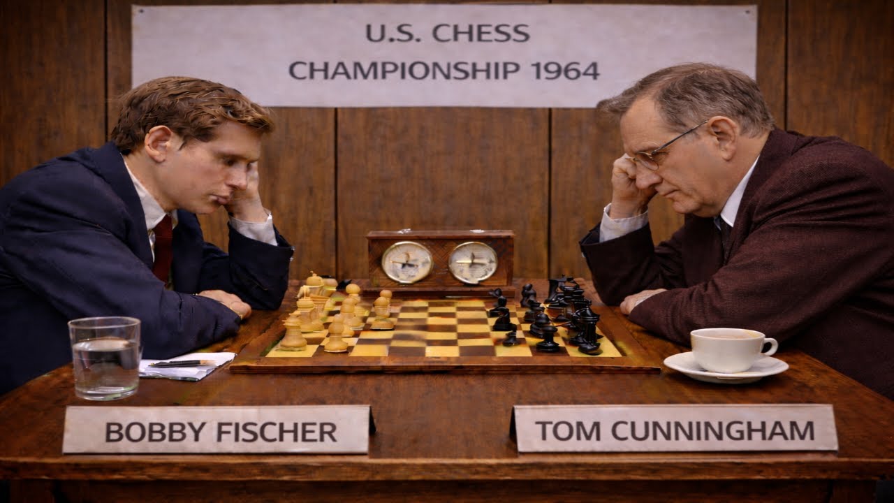 Bobby Fischer vs Tom Cunningham * Texas, USA 1964