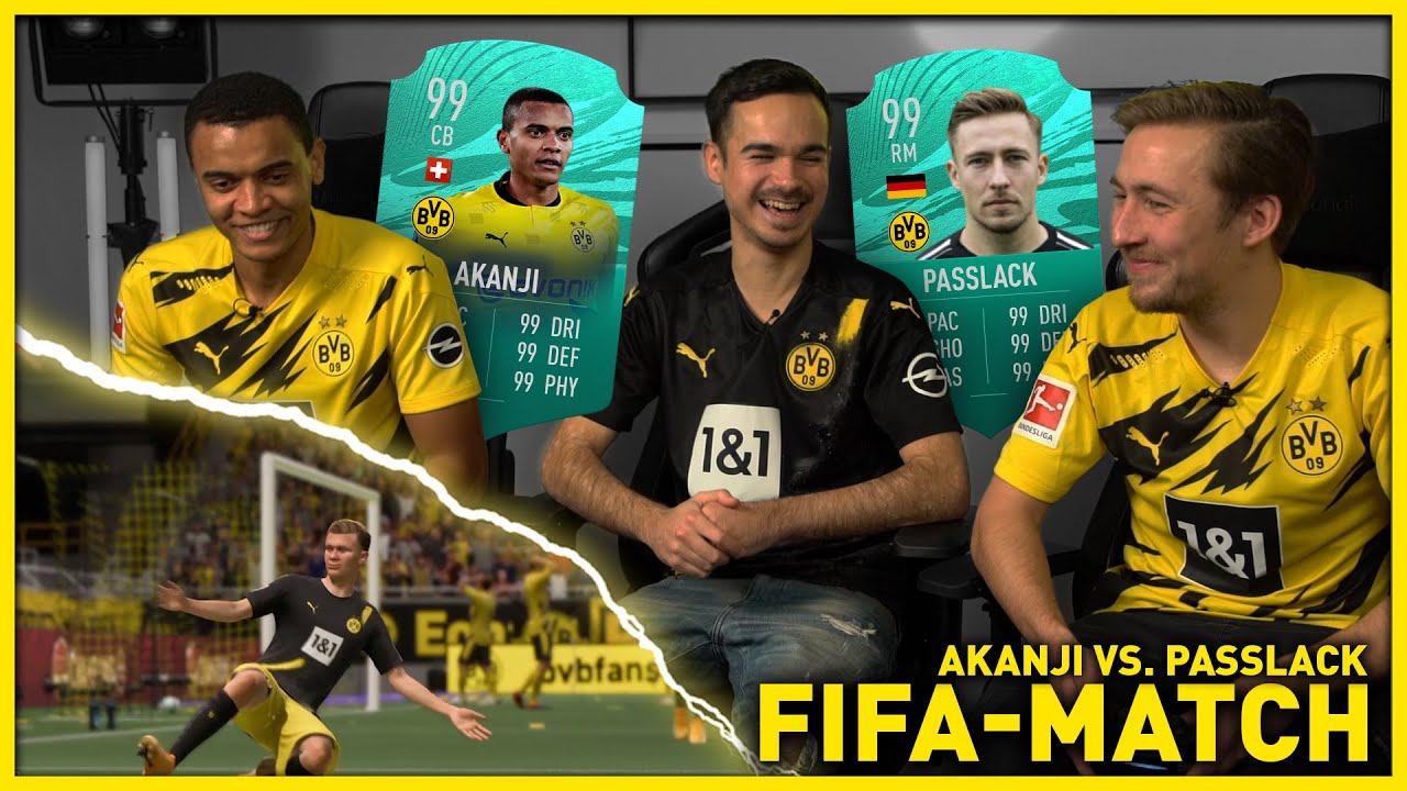 "Du hättest ja schon dreimal schießen können!" | Felix Passlack vs. Manuel Akanji | BVB x eFootball