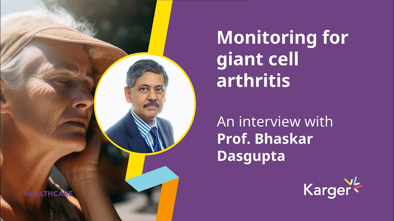 Monitoring for giant cell arthritis​