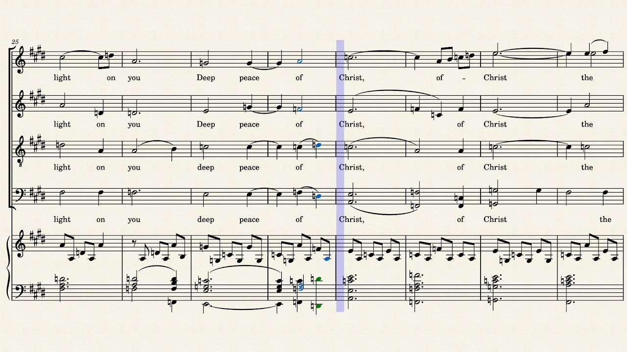 A Gaelic Blessing - John Rutter by John Rutter