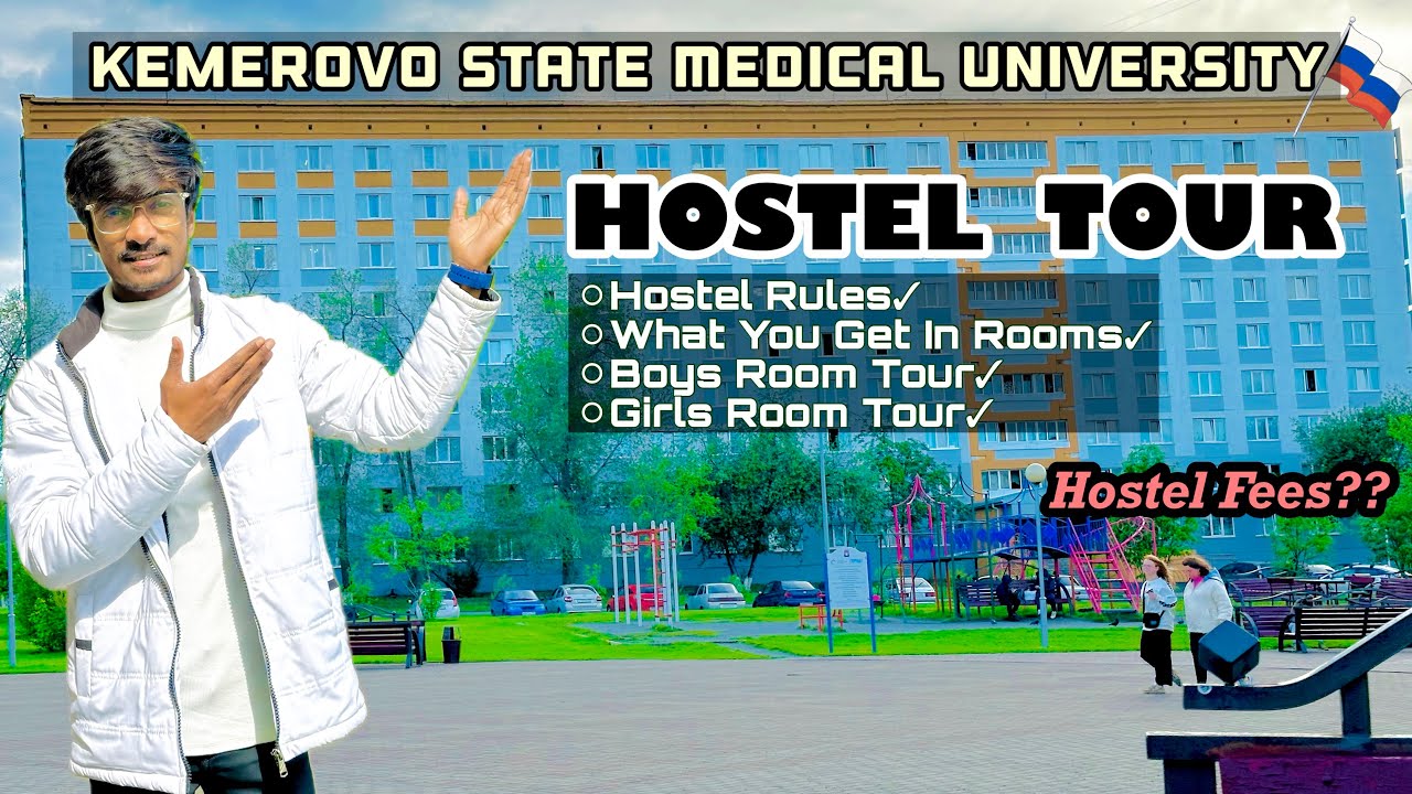 HOSTEL TOUR OF KEMEROVO STATE MEDICAL UNIVERSITY || CAMPUS TOUR || MBBS RUSSIA || RAHUL MEENA ||