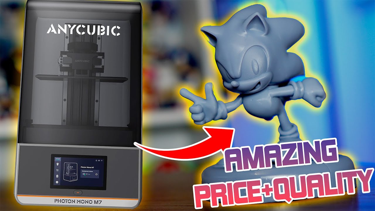 Anycubic Photon Mono M7 | AMAZING RESIN 3D PRINTER FOR HOBBYISTS!