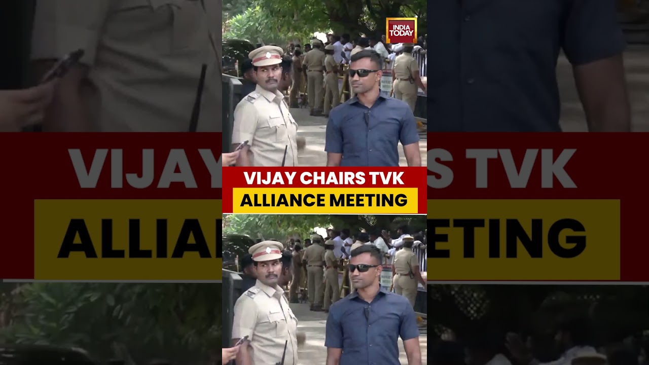 CM Vijay News: Vijay Chairs TVK Alliance Meeting In Chennai As Key Coalition Strategy Talks Begin