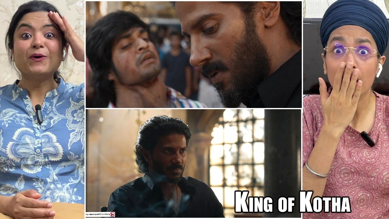 King of Kotha Raju Epic Comeback Scene REACTION | Dulquer Salmaan