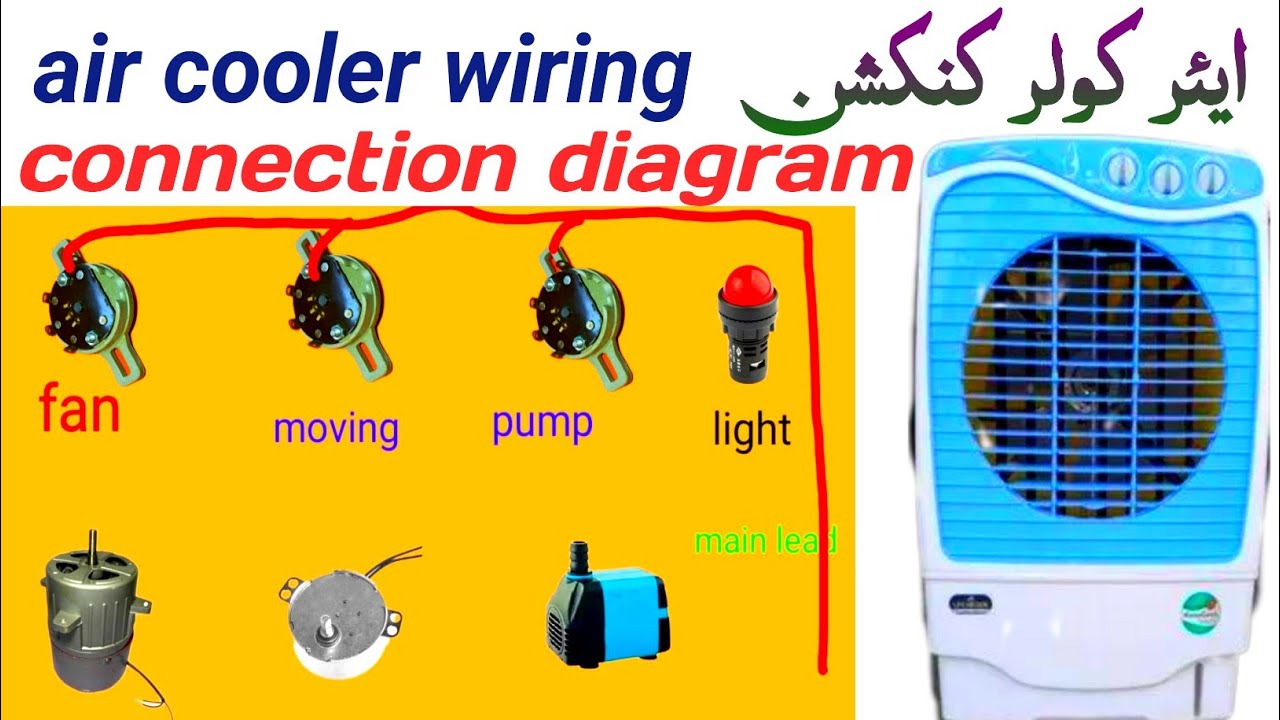Air Cooler Wiring Connection Diagram Guide | Step-by-Step Tutorial