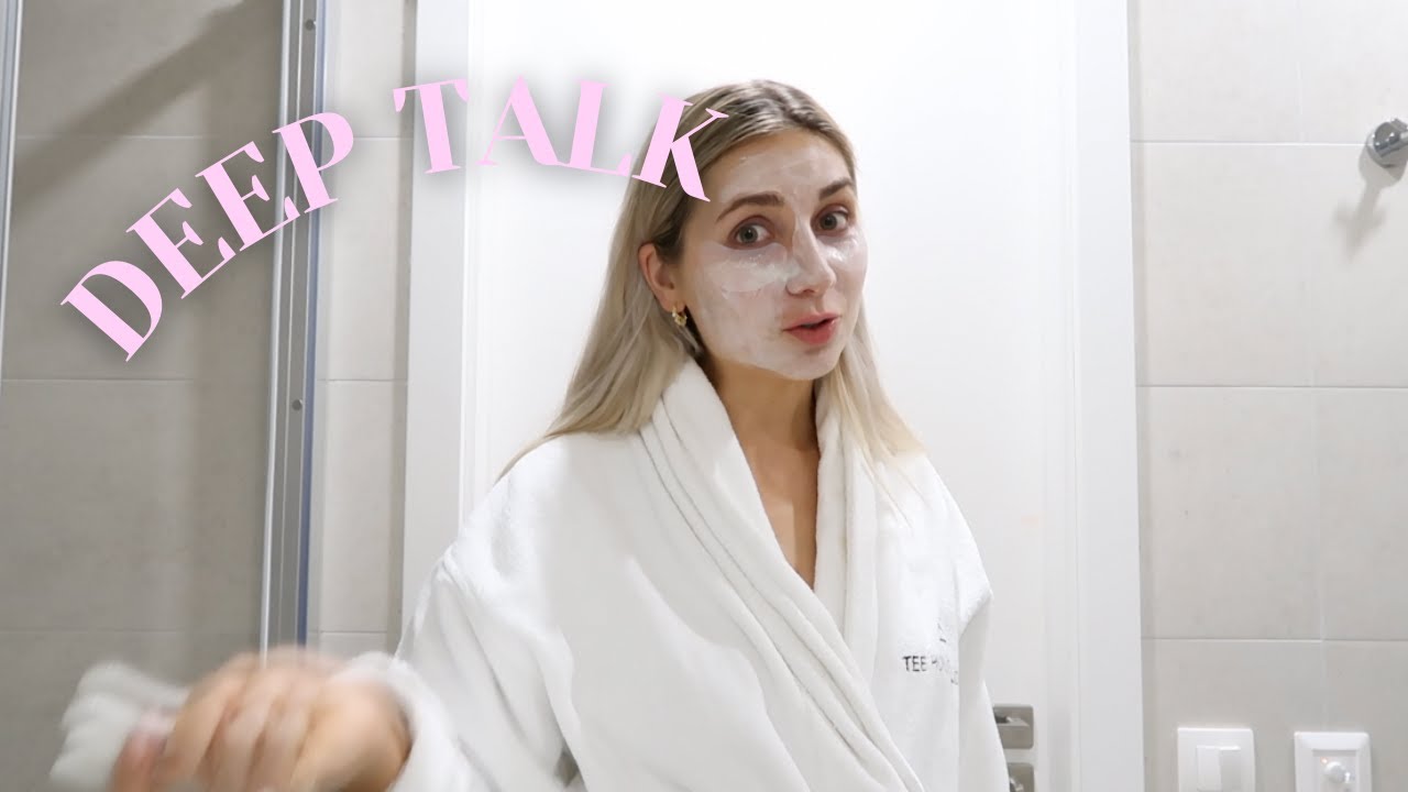deep talk v koupelně / vlog 💗