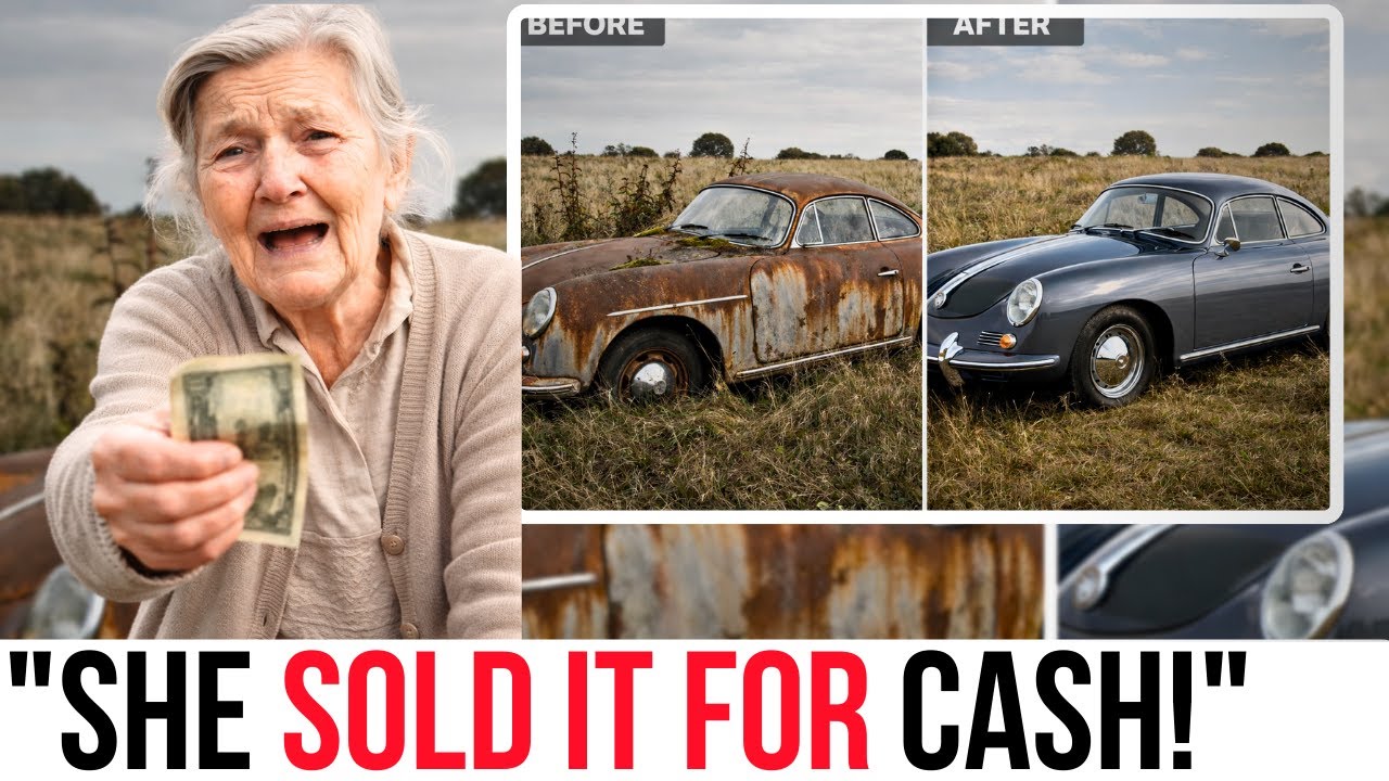 I Found a Rusted Porsche 356 Abandoned in a Field… Then This Happened