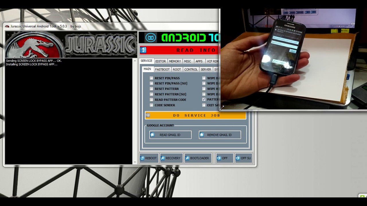 REMOVE GOOGLE ACCOUNT GT-S7500 طريقة حذف حساب